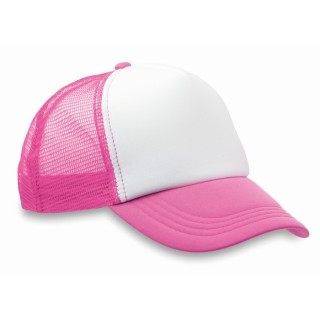 Gorra de espuma y rejilla publicitaria